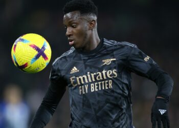 VIDEO: Eddie Nketiah scores as Arsenal beat Brighton
