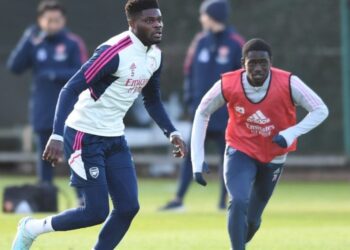 Ghanaian youngster Charles Sagoe Jr trains with Arsenal first team again after impressing Mikkel Arteta