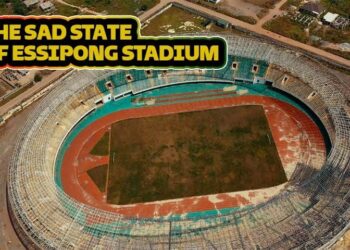 VIDEO: Sad state of Ghana’s Essipong Sports Stadium