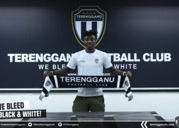 Ghanaian forward Jordan Mintah staying at Terengganu FC for another season