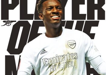 Arsenal’s Eddie Nketiah named MOTM after superb performance against Oxford United in FA Cup