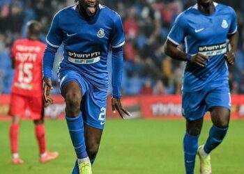 Former Eleven Wonders forward Zakaria Mugeese scores again for Ashdod in Israel