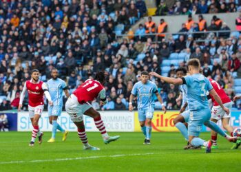 Ghana striker Antoine Semenyo on target as Bristol City draw against Coventry