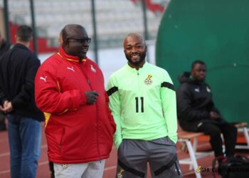 CHAN 2023: Gladson Awako returns to Black Galaxies training after injury scare against Algeria