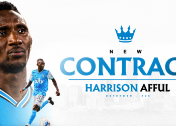 MLS side Charlotte FC hands contract extension to Harrison Afful