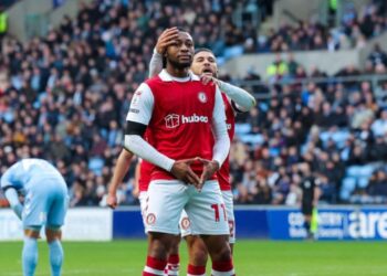 In-form Ghanaian attacker Antoine Semenyo scores again for Bristol City