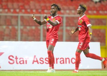 Ghana Premier League: Mukwala scores as Kotoko registers 5-1 win over Kotoku Royals