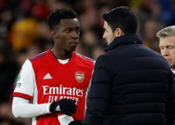 ‘We all missed playing in European football last season’ – Arsenal forward Eddie Nketiah