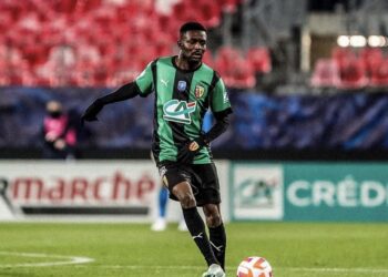 Ghanaian midfielder Salis Samed named in Ligue 1 team of the first half season