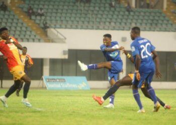 Video: Watch Umar Manaf’s Goal-Of-The-Season strike against Hearts of Oak