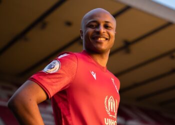 Ghana skipper Andre Ayew makes Nottingham debut