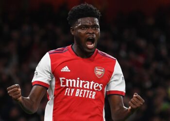 Thomas Partey on target in Arsenal’s thunderous comeback win against Bournemouth