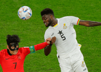 Chris Hughton talks about Thomas Partey’s role for club and country