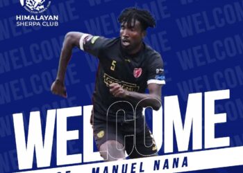 Ghanaian defender Nana Agyemang joins Himalayan FC