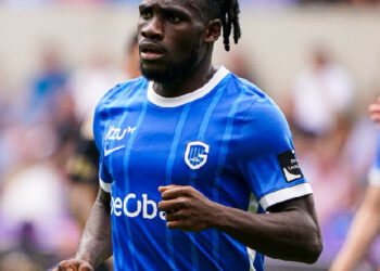Ghanaian forward Joseph Paintsil scores again for Genk in Belgium against Club Brugge