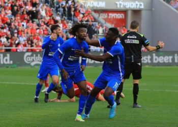 Former Dreams FC attacker Zakaria Mugeese makes it four goals and one assist for Ashdod in Israel