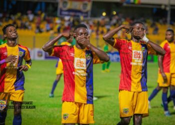 Highlights: Watch Amankwa Baafi, Samuel Ofori’s goals; Philip Ofori’s own goal; overturned penalty in Hearts of Oak win over Nsoatreman