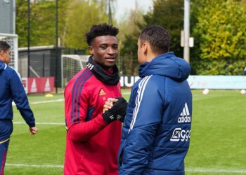 Mohammed Kudus returns to Ajax training ahead of Dutch Cup final