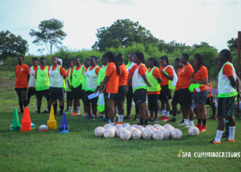 Thirty female coaches assemble at Prampram for special License Coaching Course