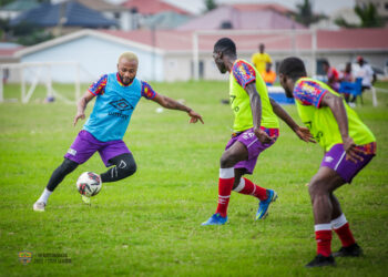 Injury boost for Hearts of Oak as Gladson Awako resumes training ahead of Medeama clash