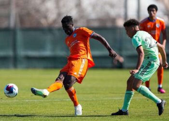 Former Hearts of Oak man Salim Adams scores maiden goal for FC Cincinnati 2