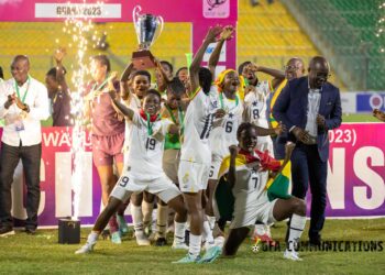 ‘You made Ghanaians happy throughout the tournament’ – Kurt Okraku tells WAFU U20 champions Black Princesses