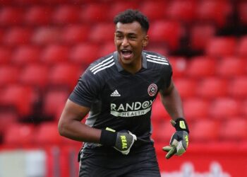 Sheffield United goalkeeper Jordan Amissah joins Black Meteors camp for 2023 U23 AFCON