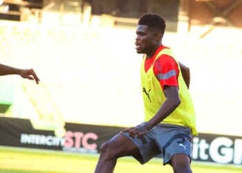 Ghana’s Thomas Partey all smiles ahead of Madagascar clash