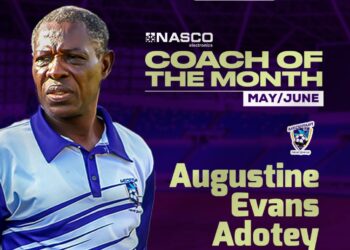 Medeama gaffer Evans Adotey wins Coach-of-the-Month gong