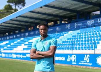 Abdul Awudu over the moon after completing FC Vizela move