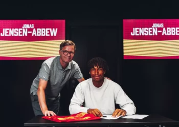 Ghanaian budding defender Jonas Jensen-Abbew extends FC Nordsjaelland contract