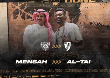 Saudi Arabian side Al-Tai FC announce signing of Bernard Mensah