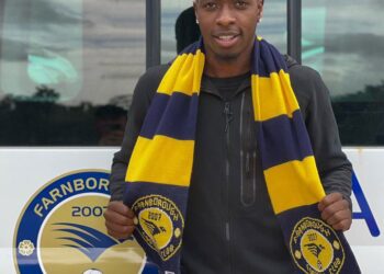 Ghanaian striker Michael Folivi completes move to English side Farnborough FC