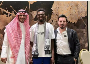 Saudi Arabian side Al-Tai FC announce signing of Bernard Mensah
