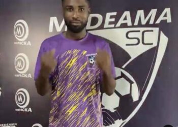 OFFICIAL: Kamaradini Mamudu completes move to GPL champions Medeama SC