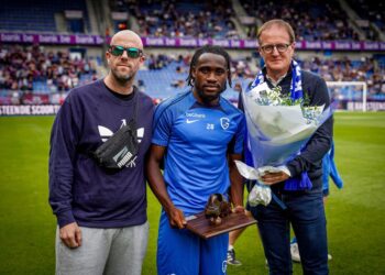 KRC Genk honour Joseph Paintsil for his outstanding performance in 2022/23 season