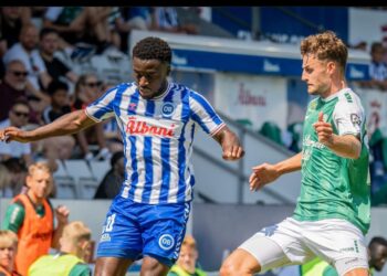 ‘Nice to play at home for the first time’ – Odense BK defender Leeroy Owusu