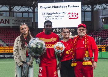 Ghana’s Ernest Nuamah named Man-Of-The-Match after hitting hat-trick for Nordsjaelland