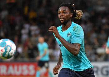 Ghanaian defender Gideon Jung makes German Bundesliga 2 team of the week