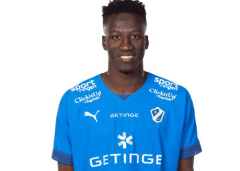 Ghanaian forward Naeem Mohammed scores to rescue Halmstads from home defeat against Varnamo