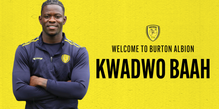 Burton Albion sign Kwadwo Baah on loan from Watford