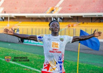 Bibiani Goldstars keen to sign Hearts of Oak forward Benjamin Yorke