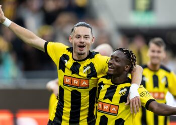 VIDEO: Watch Ghanaian forward Ibrahim Sadiq’s goal in BK Hacken Europa League qualification draw against Aberdeen