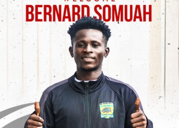 OFFICIAL: Asante Kotoko unveil young sensation Bernard Somuah