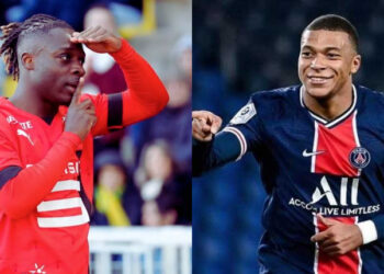 Jeremy Doku: Manchester City target hailed by PSG star Kylian Mbappe for his blistering speed 