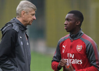 “I’m really grateful for everything he did for me and for my career” – Eddie Nketiah hails former Arsenal manager Arsene Wenger