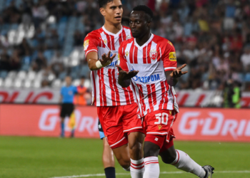 VIDEO: Watch Osman Bukari spectacular goal in Red Star Belgrade win over Spartak Subotica