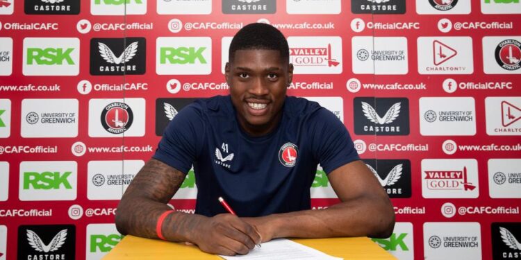 Prince Adegoke signs for Charlton Athletic