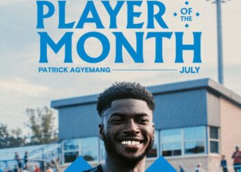 Ghanaian forward Patrick Agyemang named MLS NEXT Pro Player-Of-The-Month