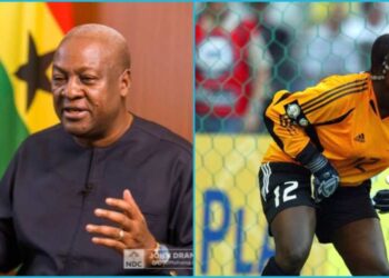 Ex-Ghana president John Mahama ‘rescues’ poverty-stricken ex-Black Queens goalkeeper Memunatu Sulemana